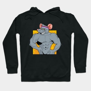 Gym rat fitness design Hoodie